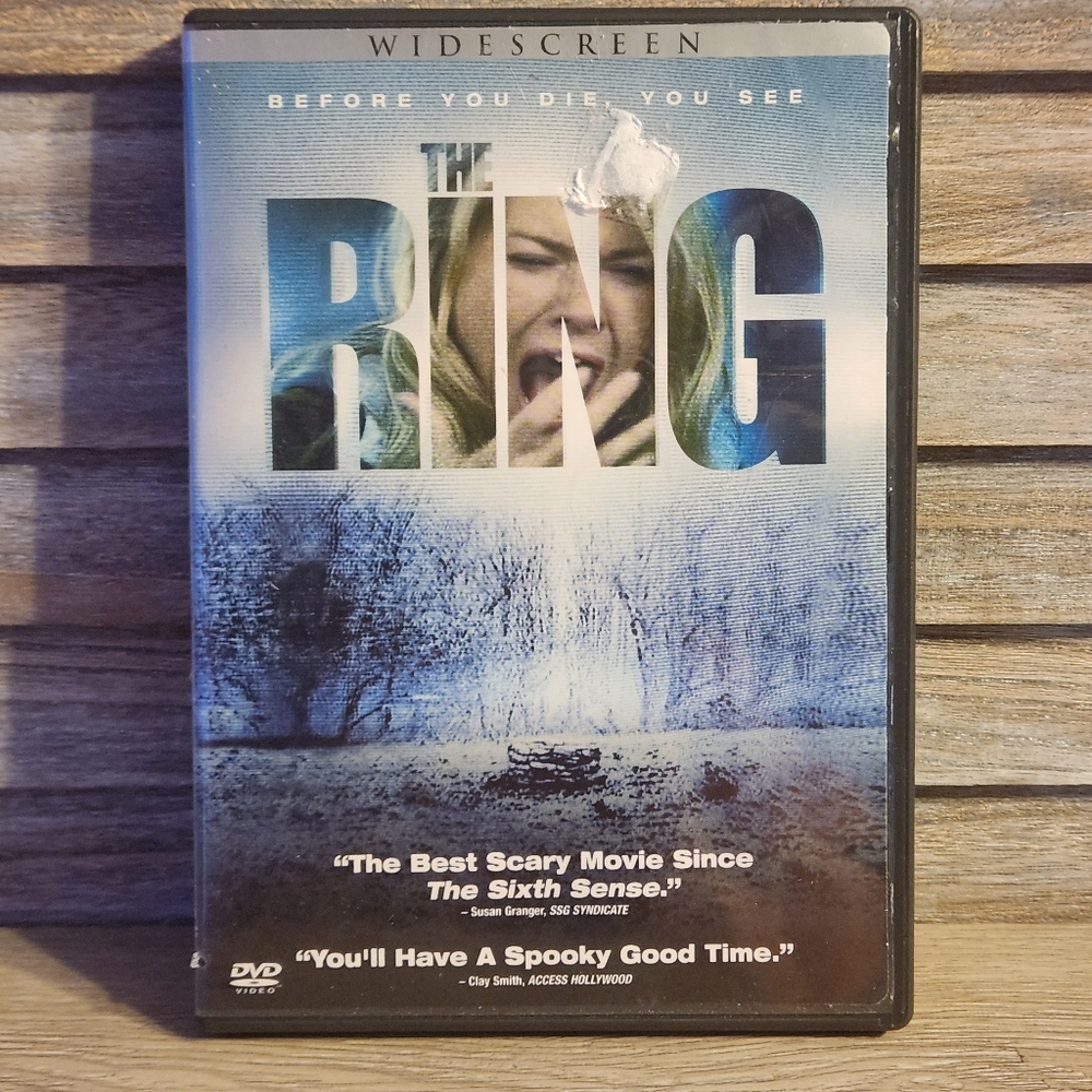 🖤The Ring DVD Scary Movie Horror Thriller